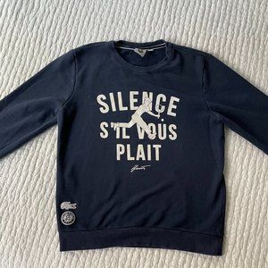 Silence S'il Vous Plait Lacoste Roland Garros French Open Sweatshirt